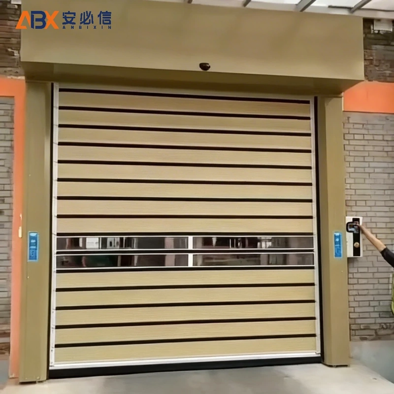 南阳螺旋式高速门